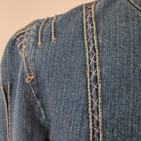 Not Your Ordinary Jean Jacket - Picture 3 of 10